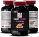 Natural Energy Boost - MUIRA PUAMA BARK EXTRACT - Active Lifestyle Support, Botanical Power Source, Plant-Based Strength, Mindful Performance, Natural Endurance Lift, Energy Rebalance 1 Bottle 60 Caps