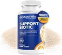 Saccharomyces boulardii Probiotic Supplement w/L. paracasei, L. rhamnosus, Bifidobacterium, Acidophilus – Prebiotic Complement – Temp-Stable, 30-60 Day Supply