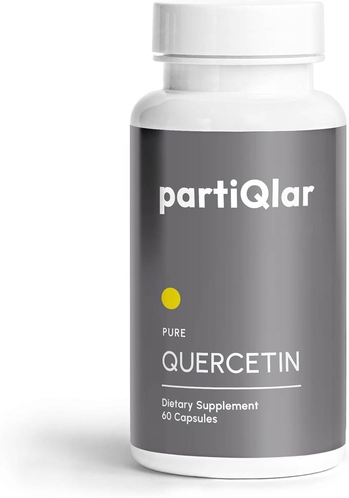 Quercetin Supplement - High Purity - 500 mg per Capsule - 60 Capsules - Third Party Tested - Supports Overall Health & Well Being