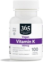 365 by Whole Foods Market, Vitamin K 120 MCG, 100 Tablets