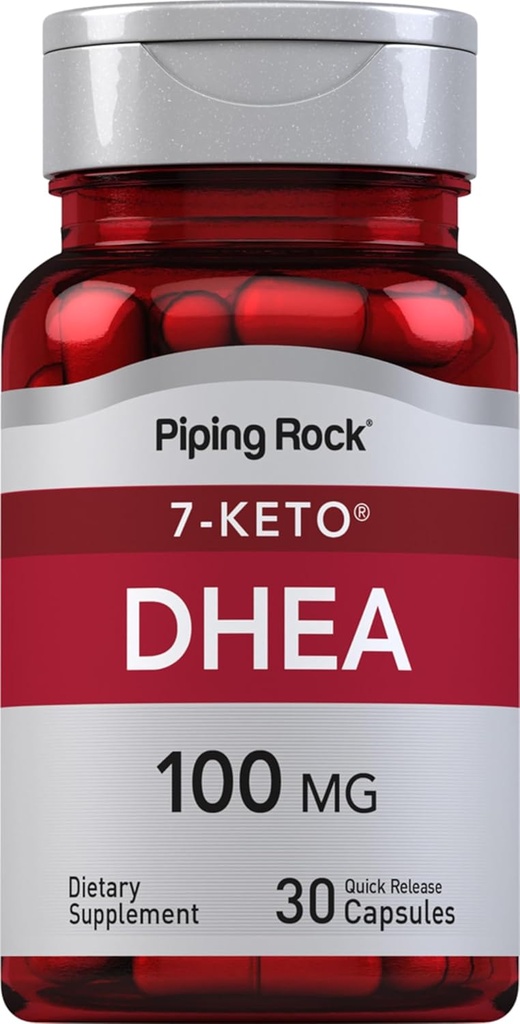 7-Keto DHEA, 100 mg, 30 Quick Release Capsules