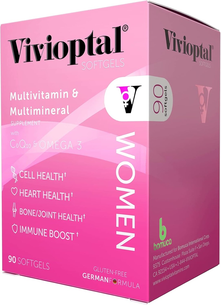 Vivioptal, Women, Multivitamin & Multimineral Supplement, 90 Capsules