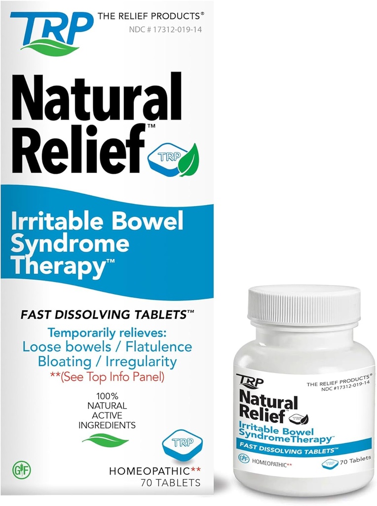 The Relief Products IBS Therapy Fast Dissolving Tablets, 70Count