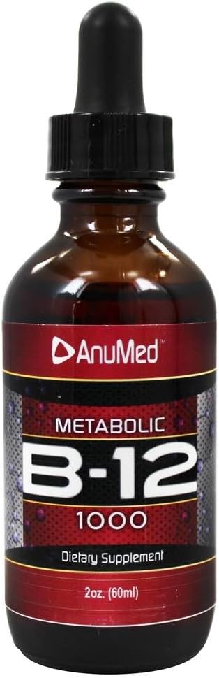 AnuMed International Vitamin B12, 2 oz Liquid
