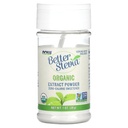Now Foods Better Stevia Zero Calorie Sweetener Extract Powder, Organic