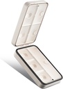 Travel Pill Organizer,Travel Pill Case,Moisture-Proof Pill Case,Portable Pill Box for Travel,Cute Pill Container,Medicine Pill Organizer for Vitamin,Fish Oils,Supplements