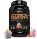 IsoPept Hydrolyzed Whey Protein Powder by EHPlabs - 100% Whey Protein Isolate & Hydrolysate, 27g of Protein, Non-GMO, Gluten Free, Fast Absorbing, Easy Digesting, 27 Serves (Strawberry Milkshake)