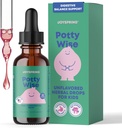 JoySpring Potty Wise Drops – Natural Constipation Relief for Kids & Toddlers – Elderberry, Licorice Root Extract, Fennel Seed & Senna – Sugar-Free Vegan Liquid Blend Supplement (1 fl oz) 30 Servings