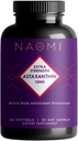 NAOMI Extra Strength Patented Astaxanthin 12mg Supplement from Alaskan Algae - Natural Support for Skin & Eye Health, Joint Support - Non-GMO, Gluten Free, 30 Softgels - 1 Month Supply