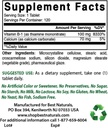 Best Naturals Vitamin B1 as Thiamine Mononitrate 100 mg & Vitamin B12 6000 mcg