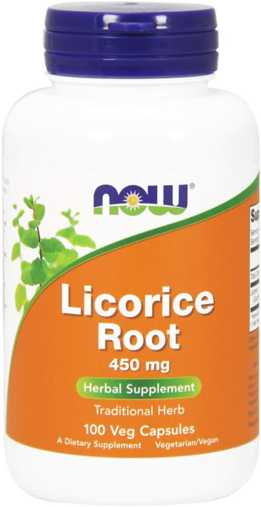 NOW Foods, Licorice Root 450mg 100 CAPS