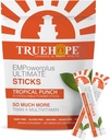 Multivitamin Nootropic Pouches with Inositol, Vitamin D, Vitamin C, Selenium, Choline, Pantothenic Acid, Niacin, Iodine - Once-Per-Day EMPowerplus Ultimate Sticks - 30 Count, Tropical Punch