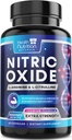 Extra Strength Nitric Oxide Booster 3000mg - 3X L-Araginine AKG & HCI + L-Citrulline Malate - Best Muscle Supporting Nitric Supplement - Natural Energy, Heart Health Support Bottled USA - 60 Capsules