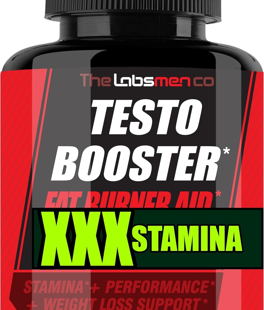 Natural Testosterone Booster for Men at Gym & Bedroom, Happy Wife, Happy Nights - Helps Boost Physical Performance, Restore Vitality and Support Weight Management - 60 Tablets