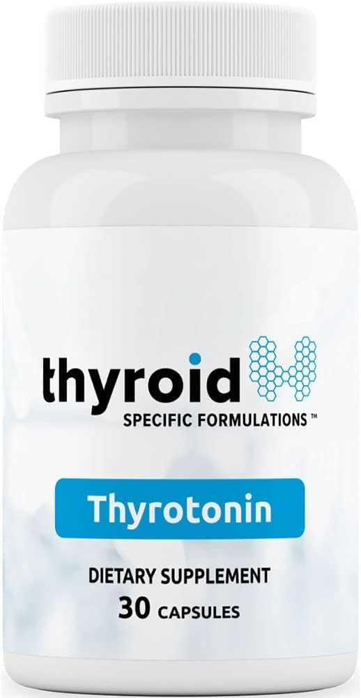 Thyrotonin - Doctor Formulated Low Dose Melatonin to Support Sleep Duration, The Onset of Sleep Faster, Quick Release Melatonin