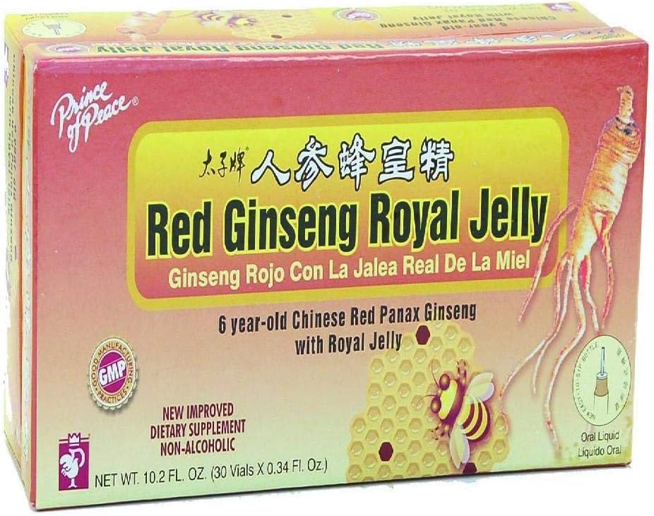 Prince of Peace Red Ginseng Royal Jelly, 30 Count