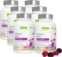 Igennus Methylated Kids Multivitamin Gummy, MTHFR, No Artificial Sweeteners or Flavors, Sugar Free, Age 4+, 90 Natural Berry Flavor Gummies from Fruit Powder, Non-GMO, Halal, Clean Label x6