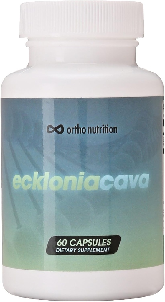 Ecklonia Cava Extract - 99% Purity - 50% Polyphenols - 320mg per Daily Serving, 60 Capsules