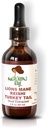 Lions Mane – Reishi – Turkey Tail – Mushroom Supplement for Immune System Support – Dual Extract for Best Benefits – Brain Health, Gut Health, Heart Health – Non-GMO, Gluten Free, Vegan – 2 Fl Oz