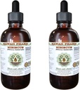 Hibiscus Alcohol-Free Liquid Extract, Organic Hibiscus (Hibiscus Sabdariffa) Dried Flower Glycerite Hawaii Pharm Natural Herbal Supplement 2x2 oz