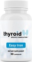 Easy Iron: Doctor-Formulated High Potency Iron Supplement for Enhanced Energy & Wellness, Gentle on Stomach, Ideal for Thyroid & Anemia Support, Non-Constipating, Daily Boost