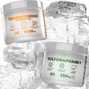 Turkesterone & Tongkat Ali Real Lab-Verified Sulforaphane Supplement, Ajuga Turkestanica Per Serving Increase Stamina - (60 Capsules)