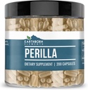 Earthborn Elements Perilla 200 Capsules, Pure & Undiluted, No Additives