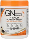 Growing Naturals Rice Protein Isolate Powder Vanilla 1.03 Pound