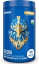 BIRDMAN Falcon Organic Vegan Protein Powder Vanilla, 24g Protein, Sugar Free, Probiotics, Low Carb, Keto Friendly, Dairy Free, Lactose Free, Non Whey, Plant Based Pea Protein Powder - 18 Servings