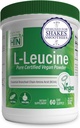 Health Thru Nutrition Pure L-Leucine Powder 300g | Certified Vegan | Fermented | Non-GMO | Essential BCAA | 3rd Party Tested | 5 Grams per Serving | (60 Servings)