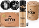 NATURAL SHILAJIT Resin 20G, Shilajit Honey Sticks 30 Count Capsules 60 Count