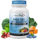 Methylated Mens Multivitamins - Daily Mens Vitamins with 44 Organic Whole Food - Multivitamin for Men with Iron & Fermented Nutrients - Vegan Daily Vitamin for Men with B-Complex, Probiotics, Omegas