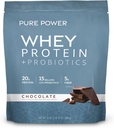 Dr. Mercola Pure Power Protein, Chocolate, 0.5 Ounce