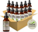 Bamboo Extract for Hair Growth - 70% Natural Silica - Vegan Collagen Superfood, Dietary Fiber for Hair, Skin, Nail & Joint Health -12(1oz) btls - Herbal Goodness