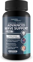 Advanced Nerve Support Pro - The Japanese Red Vitamin Ritual Neuropathy Support - Nerve Damage Repair Supplement - Neuropathy Nerve Support - Ghost Pepper Trick - Nerves Pill - Nerve Supplement