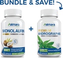 Palmara Health Premium Monolaurin 600mg + Andrographis Extract
