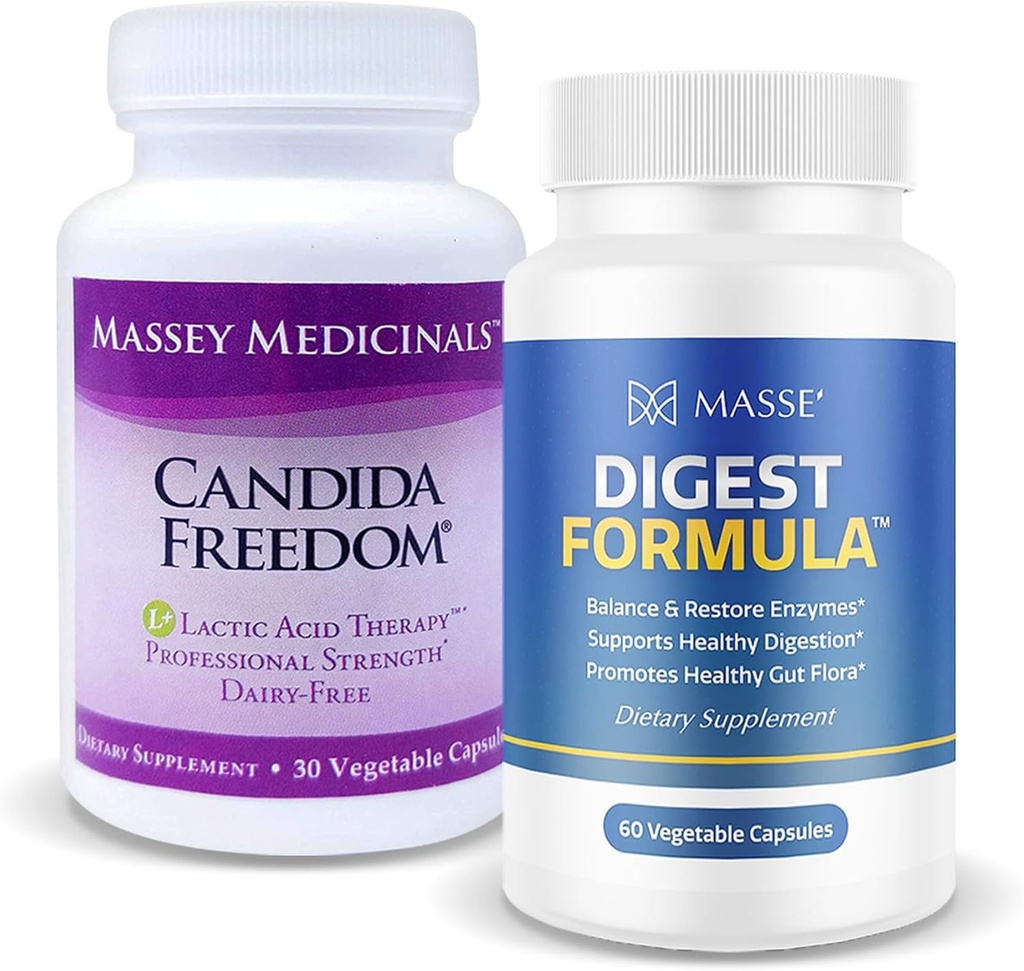 MASSE' Dietary Supplement for Proper Digestion and Probiotic Balance & Restore Formula