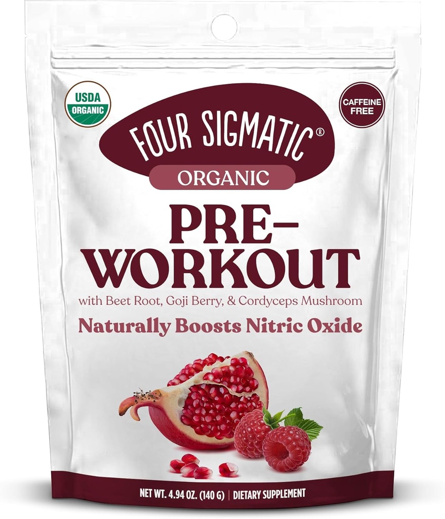 Four Sigmatic Perform Super Powder with Super Fruits and Antioxidants Red Raspberry - Can