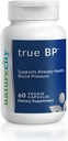 NatureCity True-BP | Supplements to Support Blood Flow for Heart Health | MegaNatural-BP 80mg 16% Oleuropein (60 Veggie Capsules) Non-GMO, Gluten Free