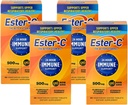 Ester-C 500 mg 24 Hour Vitamin C Tablets for Immune Support, Vitamin C Supplement, 90 Count (Pack of 4)