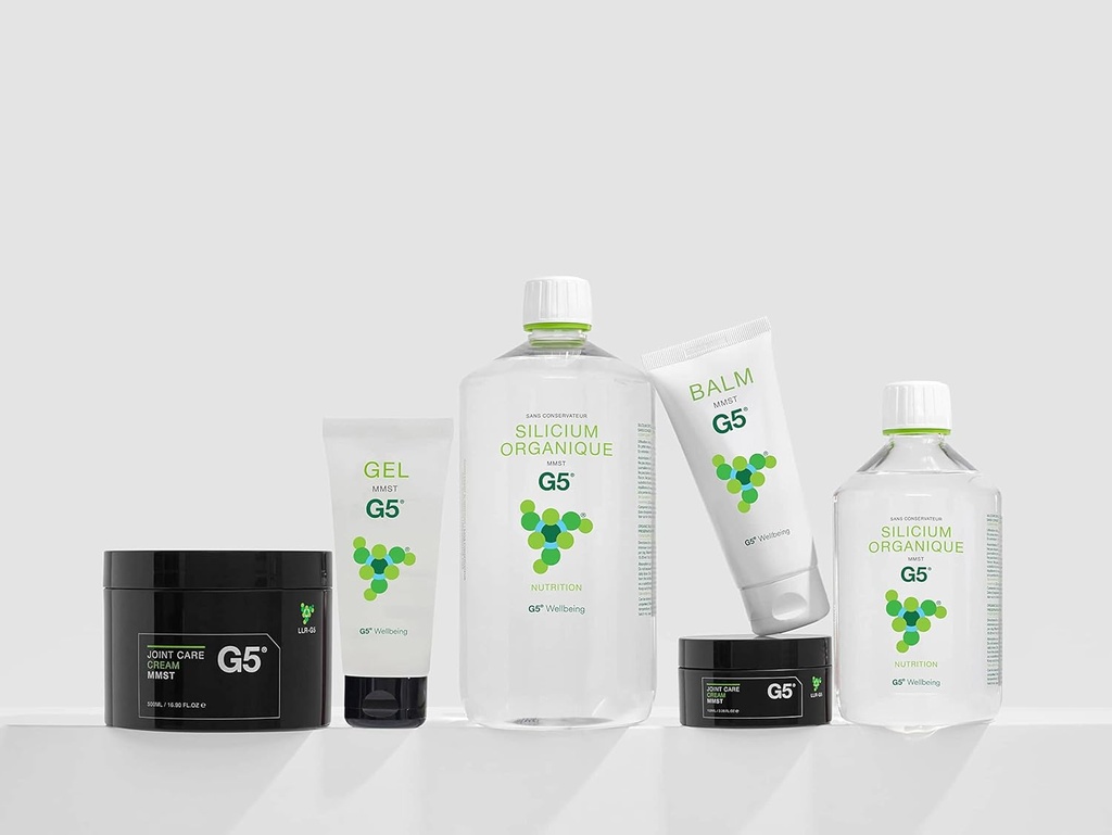G5 Organic Silicon Supplement 500ml and Skin Starter Pack