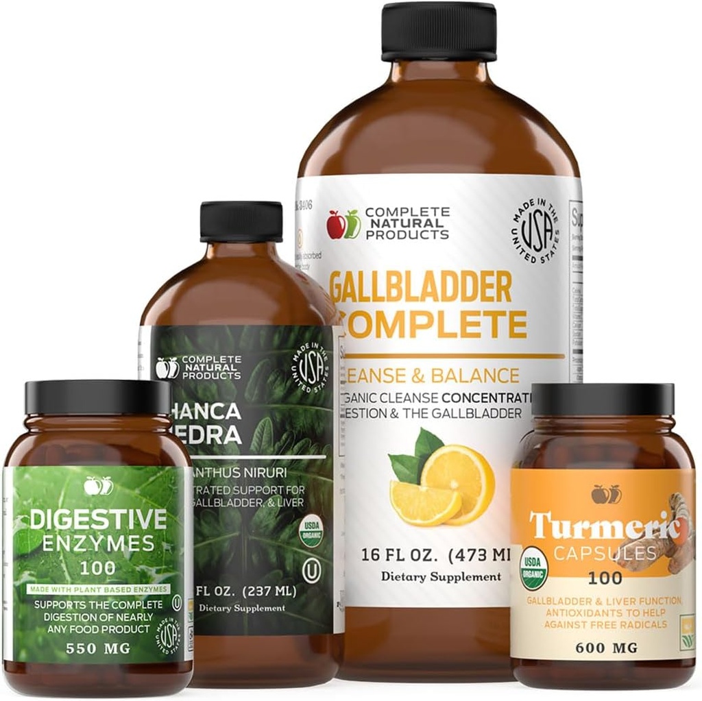Gallbladder Complete Bundle - Full Gallbladder Cleanse Support