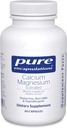 Pure Encapsulations Calcium Magnesium (Citrate) - 240 g Calcium & 240 g Magnesium - Bone Health Support - Non-GMO & Vegan - 90 Capsules