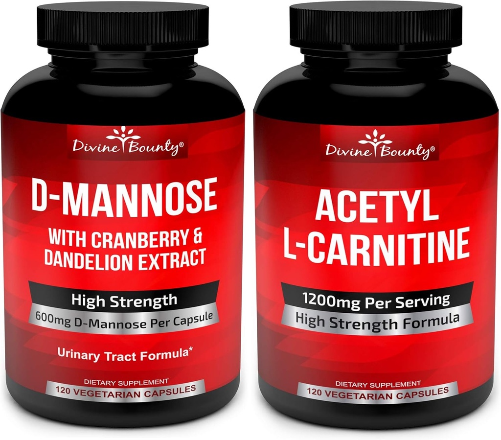 D-Mannose & Acetyl L-Carnitine Bundle