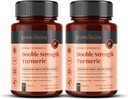 Double Strength Turmeric - Massive 1000mg x 360 Tablets - 200% more Turmeric and Natural Levels of the Potent Curcumin per Tablet - with 5mg Black Pepper Extract for 300% Increased Absorption