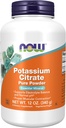 NOW Foods Supplements, Potassium Citrate Powder, Supports Electrolyte Balance and Normal pH*, Essential Mineral, 12-Ounce