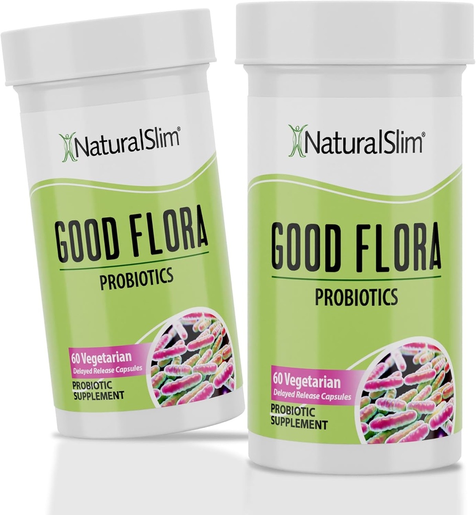 Probiotic Nutritional Supplements Gentle Formula Pro Biotics for Gut Health, Digestive Health, Immune Support, & De-Bloating for Women & Men, 7 Powerful Probiotic Strains, 60 Vegetarian Capsules 2 Pk