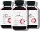 SMARTERNUTRITION CoQ10 400 mg High Absorption - Naturally Fermented Ubiquinone w/Organic Cold-Pressed Olive Oil - for Heart Health, Cellular Energy - Non-GMO, Gluten Free - 180 Count[90-Day Supply]