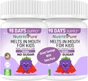 Kids Chewable Iron Supplement, Ferronyl® Carbonyl Iron 9 mg, Vitamin C 30 mg, Grape Flavor, 90 Tablets (2 Bottles)