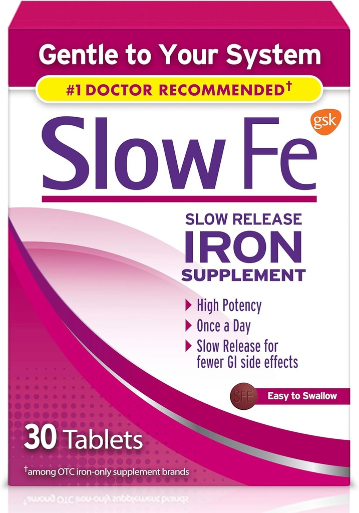 Vitafusion PreNatal Gummy Vitamins and Slow Fe Iron Supplement Tablets Bundle, 90 Count Gummy Vitamins with Folate, DHA, and 45mg Iron Tablets, 30 Count